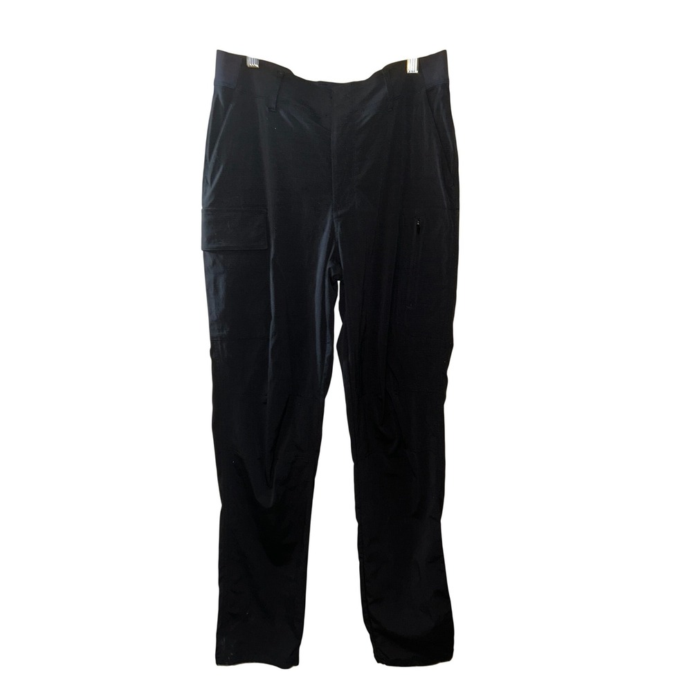 Athleta Trekkie Utility Cargo Pants Black Hiking Outdoor Womens 8T Tall